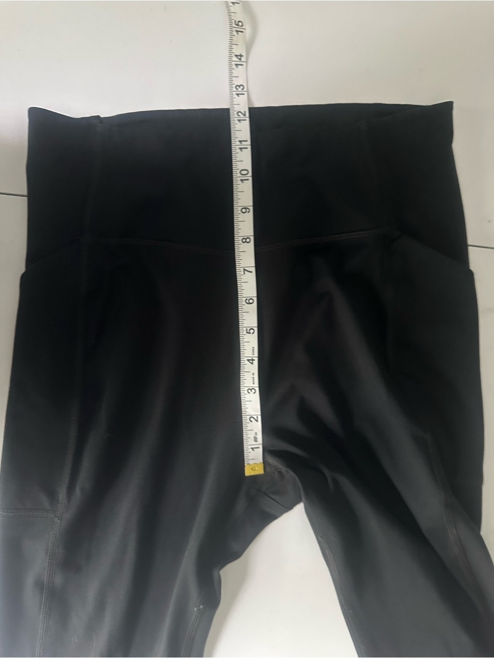 Girlfriend Collective Black Pocket Leggings Size XL - Picture 5 of 6